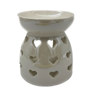 Season of Love Ceramic Hearts Wax Melt Warmer~NEW!